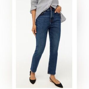 J CREW 9" vintage straight jean in Bristol wash SZ 27